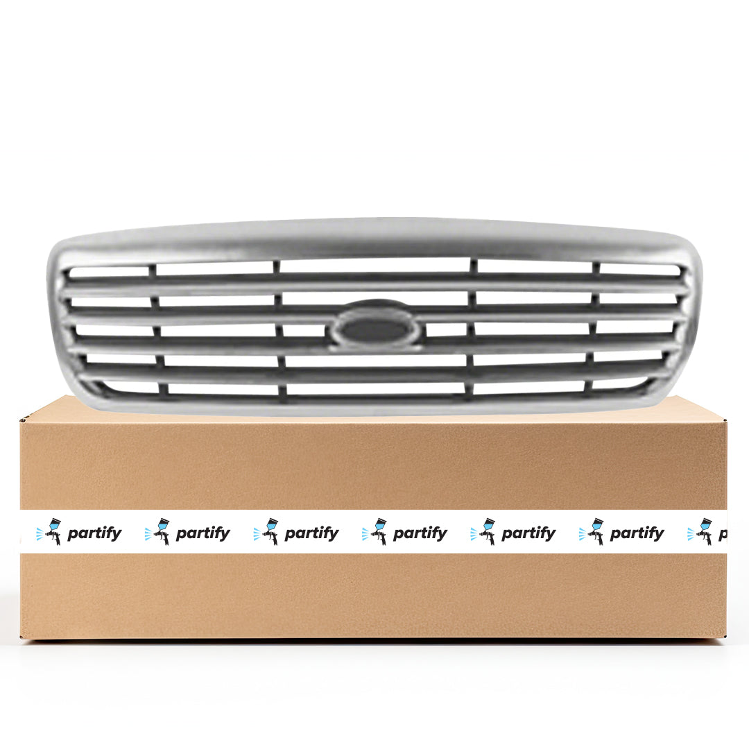 1998-2011 Ford Crown Victoria Grille Chrome Black - FO1200346