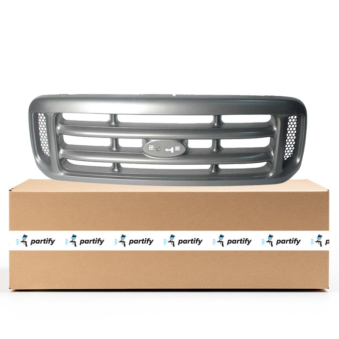 Ford F-250 Super Duty/F-350 Super Duty CAPA Certified Grille Gray/Dark Gray Assembly - FO1200362C