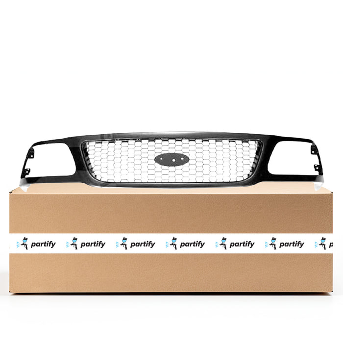 Conjunto de rejilla de panal para Ford F-150/F-150 Heritage Lariat/XL/XLT/XL/XLT - FO1200370