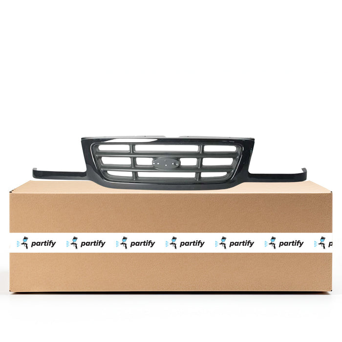 Ford Ranger CAPA Certified Grille W/Argent Bars Black Assembly - FO1200393C