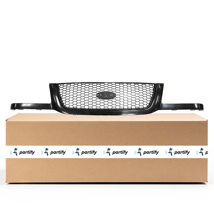 Ford Ranger Grille W/Argent Mesh Black Assembly - FO1200395