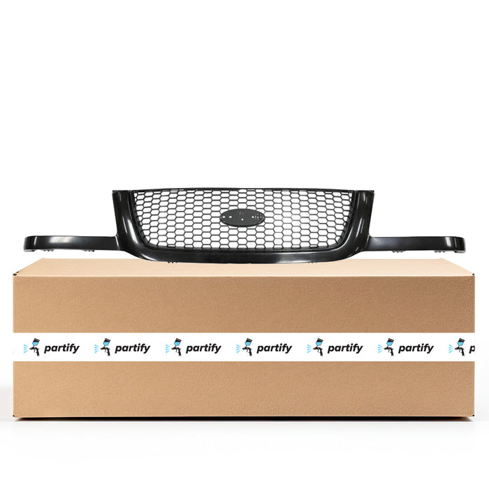 Ford Ranger CAPA Certified Grille W/Argent Mesh Black Assembly - FO1200395C