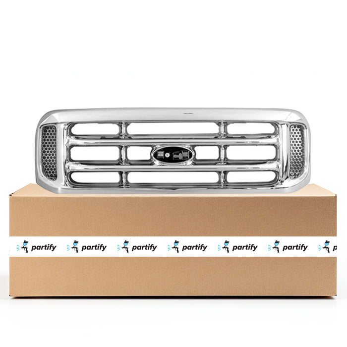 Ford F-250 Super Duty/F-350 Super Duty Grille Chrome Assembly - FO1200417
