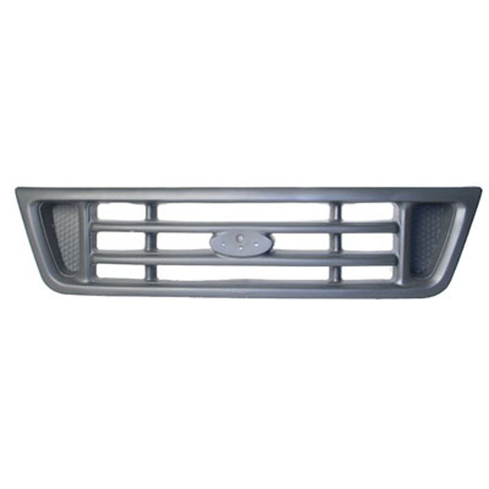 Ford E-150/E-150 Club Wagon/E-250/E-350 Club Wagon/E-350 Super Duty Grille Platinum Assembly - FO1200429