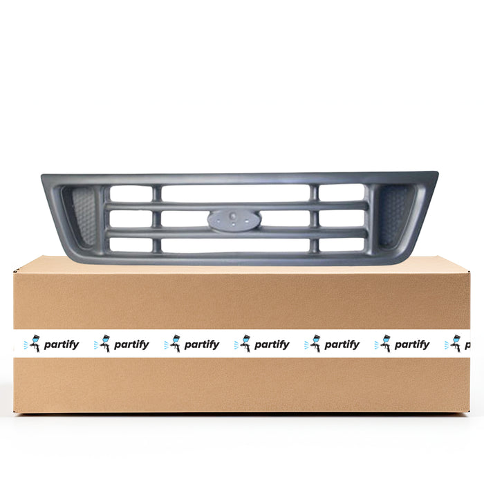 Conjunto de parrilla platino para Ford E-150/E-150 Club Wagon/E-250/E-350 Club Wagon/E-350 Super Duty - FO1200429