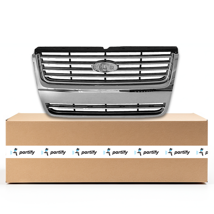Ford Explorer Grille Chrome Black Xlt-Limited - FO1200476