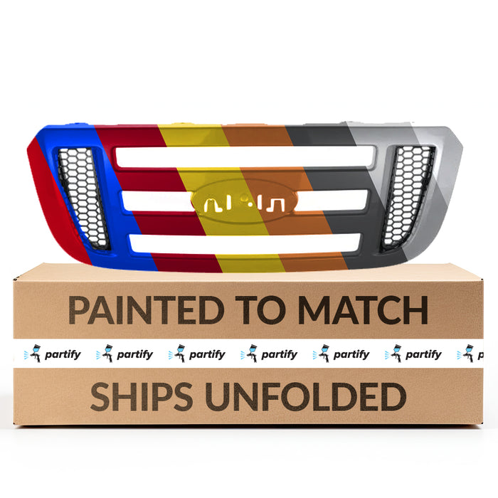 Ford Ranger Pickup 2WD Grille Black With Black Inner Exclude Stx Model - FO1200481