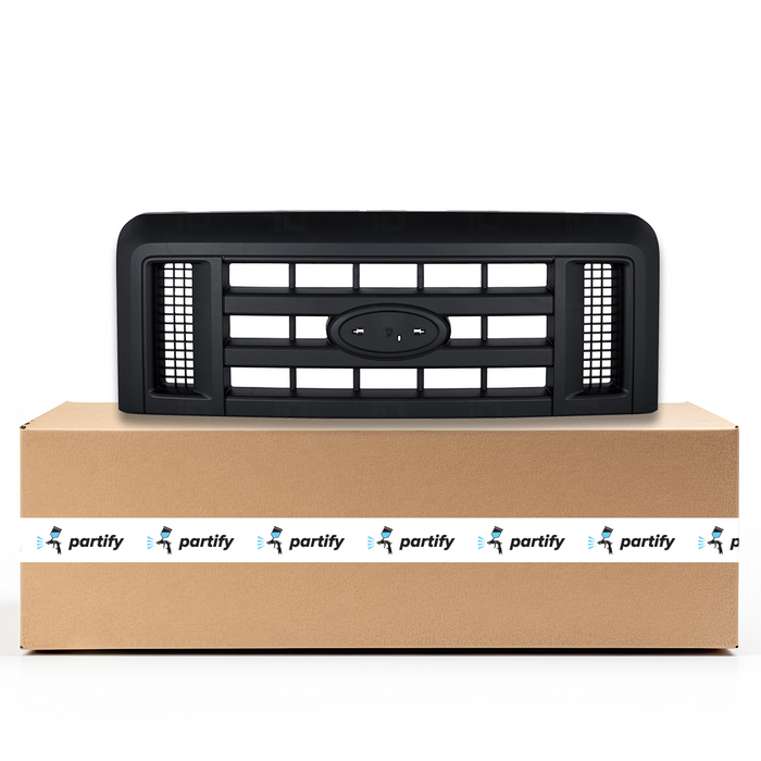 Ford Van E350 Super Duty Grille Textured - FO1200509