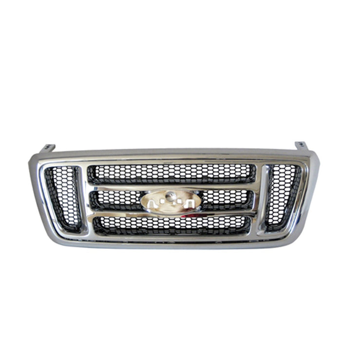 Ford F-150 XLT Grille W/Chrome Pkg Assembly - FO1200519