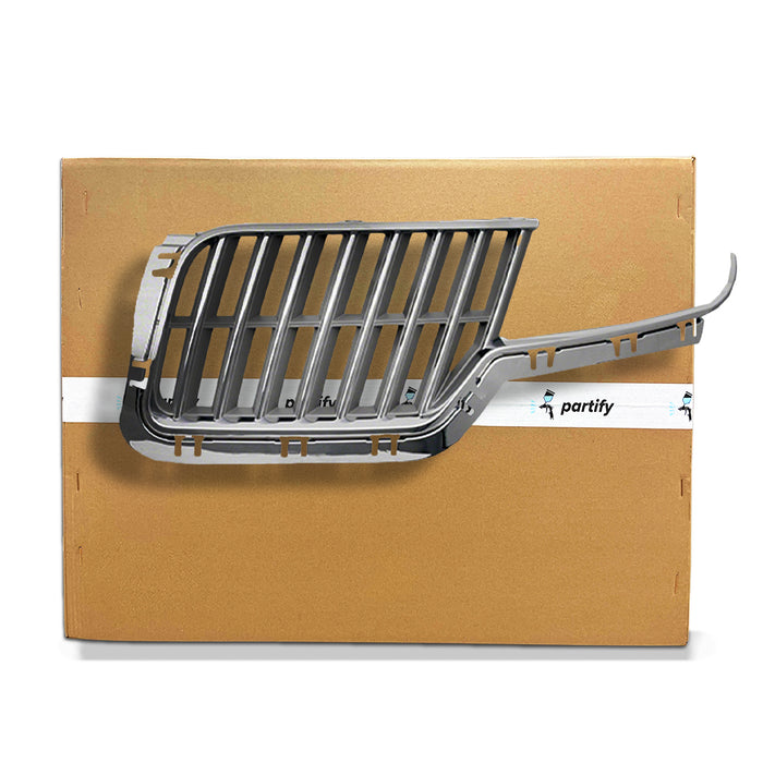 Lincoln MKZ Grille Chrome Silver Gray Driver Side Without Sport - FO1200544