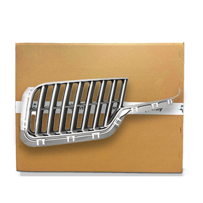 Parrilla original para Lincoln MKZ, cromada, gris oscuro, lado del conductor con paquete deportivo - AH6Z8200BA