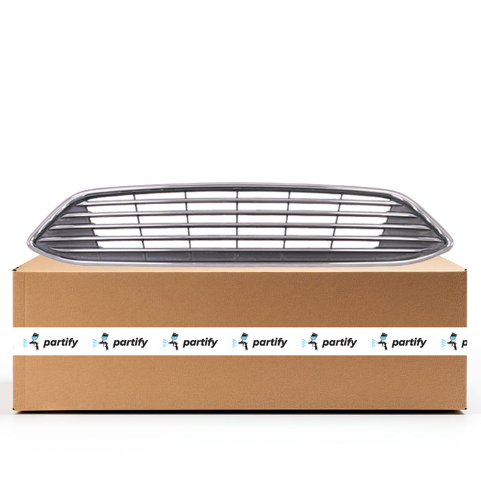 Ford Focus Grille Black With Chrome Moulding With 5 Chrome Bars Titanium Model - FO1200563