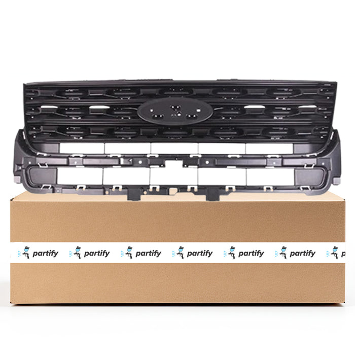 Ford Explorer Sport Grille Absolute Black Assembly - FO1200580