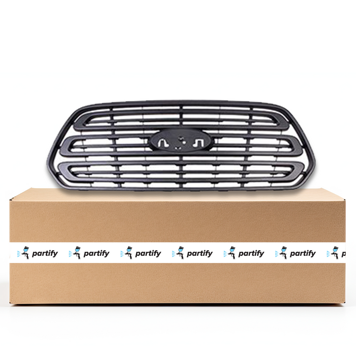 Ford Transit T 350Hd Passngr Van Grille Black Without Chrome - FO1200587