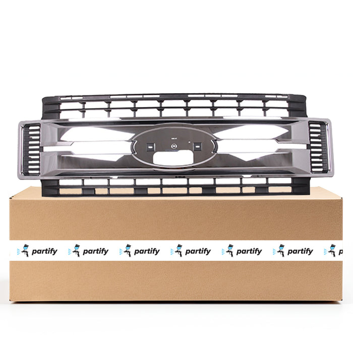 Ford F-250 Super Duty/F-350 Super Duty XLT Grille Assembly Chrome Assembly - FO1200600