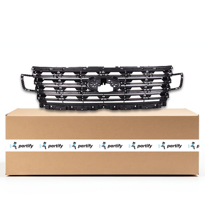 Ford Expedition CAPA Certified Grille Mounting Panel Matte Black Limited Model - FO1200619C