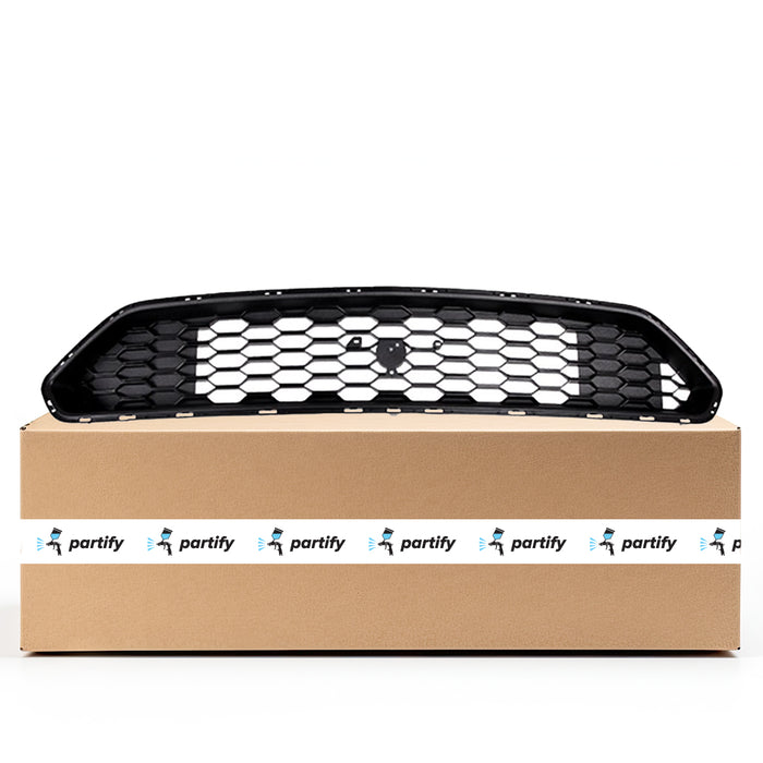 Parrilla OEM para Ford Mustang sin logotipo, color negro mate, para modelo Eco-Boost - JR3Z8200AD
