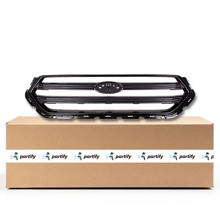 Parrilla para Ford Escape pintada en negro brillante con detalles en gris oscuro, Selmodel con paquete deportivo - FO1200622