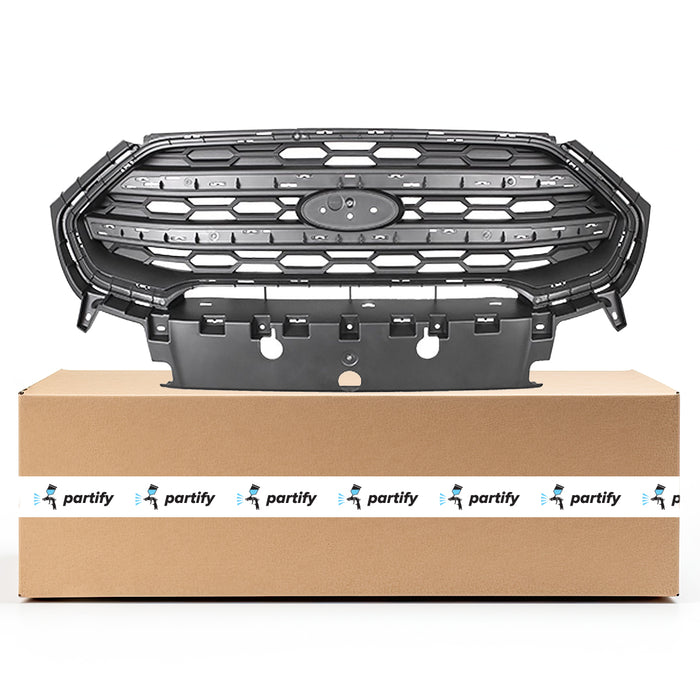 Parrilla para Ford Ecosport gris oscuro mate sin moldura - FO1200633