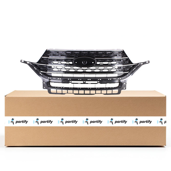 Ford Explorer XLT CAPA Certified Grille W/O Sport Appearance Pkg W/Adaptive Cruise Control Assembly - FO1200642C