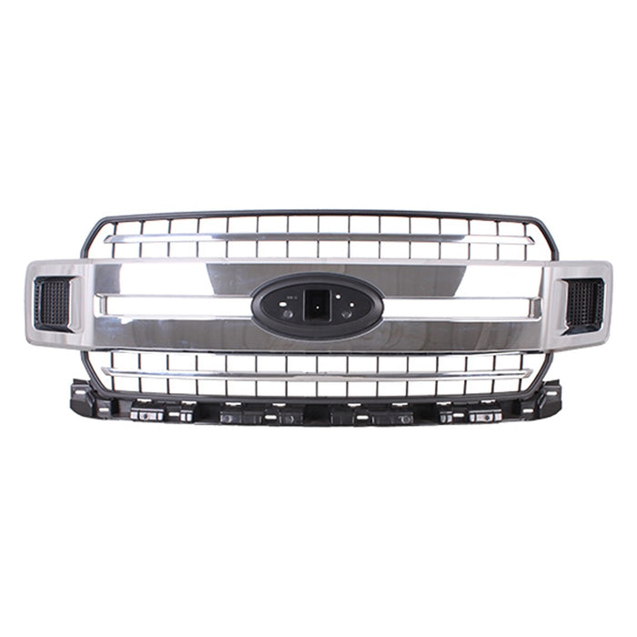 Ford F-150 XLT Grille W/O Chrome Pkg W/O Sport Pkg Assembly - FO1200651