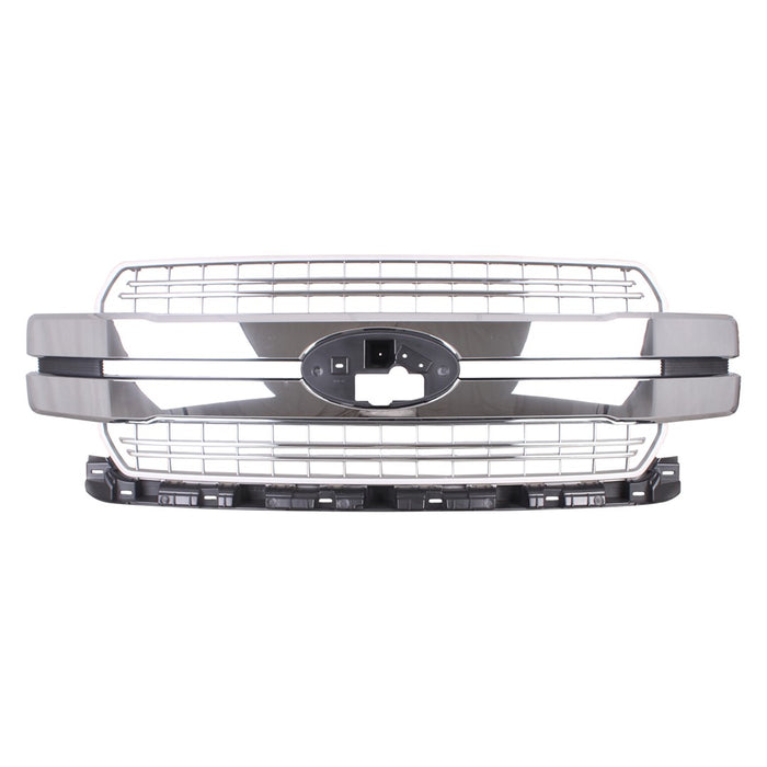 Ford F-150 Lariat Grille W/Chrome Pkg Assembly - FO1200655