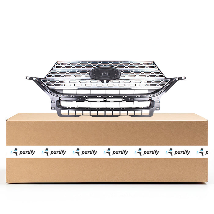 Ford Explorer Limited/Limited Hybrid/XLT CAPA Certified Grille Assembly - FO1200656C
