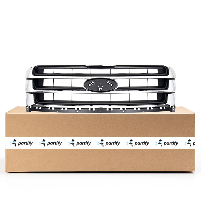 Ford Expedition King Ranch/Limited/XLT Grille W/Chrome Grille Assembly - FO1200690