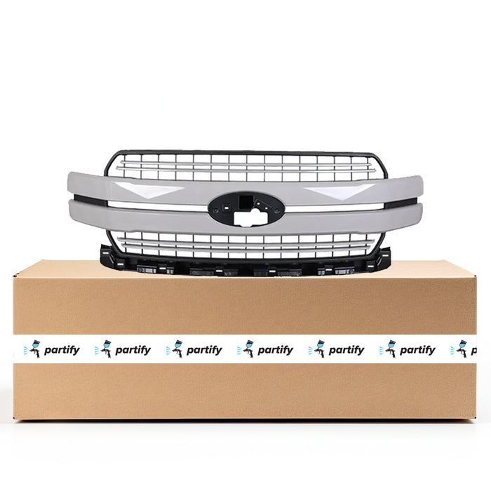 Parrilla Lariat para Ford F-150 con paquete cromado y conjunto deportivo - FO1200703