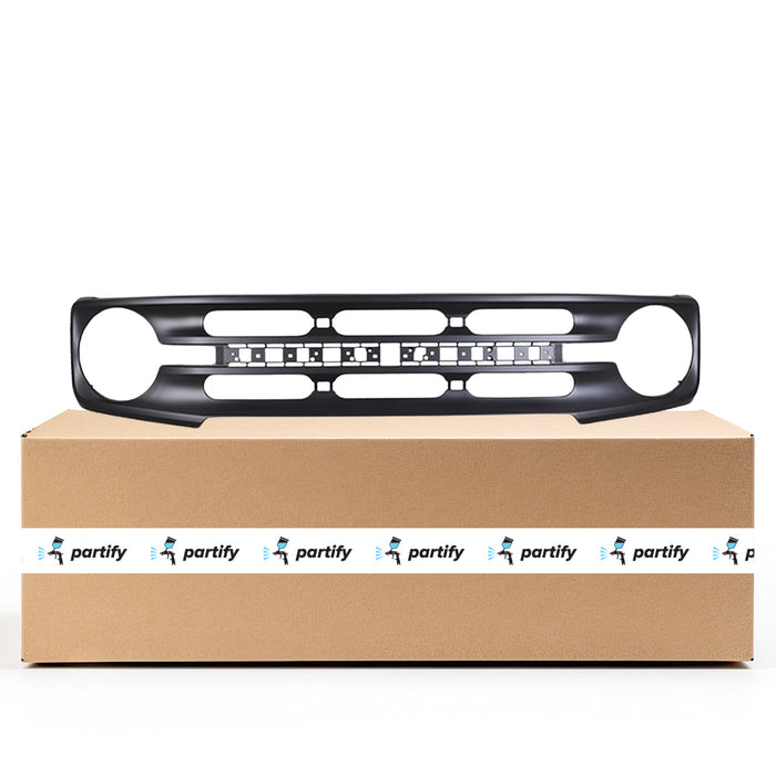 Ford Bronco Outer Banks CAPA Certified Grille W/Front View Camera Assembly - FO1200707C