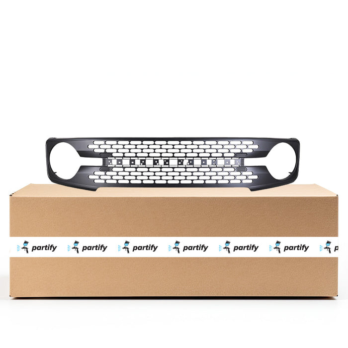 Ford Bronco Badlands/Wildtrak CAPA Certified Grille W/O Front View Camera Assembly - FO1200708C