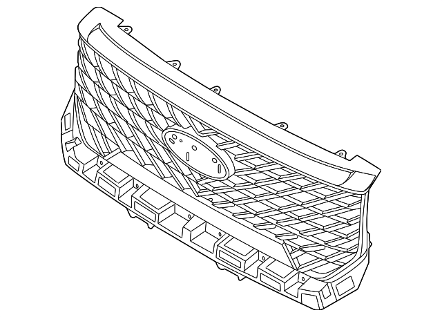 Ford Maverick Grille Lariat With Appearance Package - FO1200763