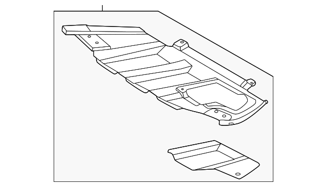 Ford Expedition Tremor Front Engine Cover - FO1228210