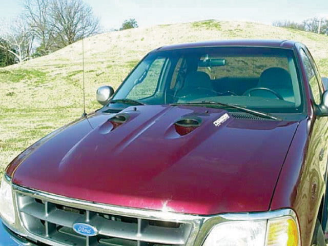 Ford F-150 CAPA Certified Hood W/Cobra Design Cowl Induction Steel - FO1230187C