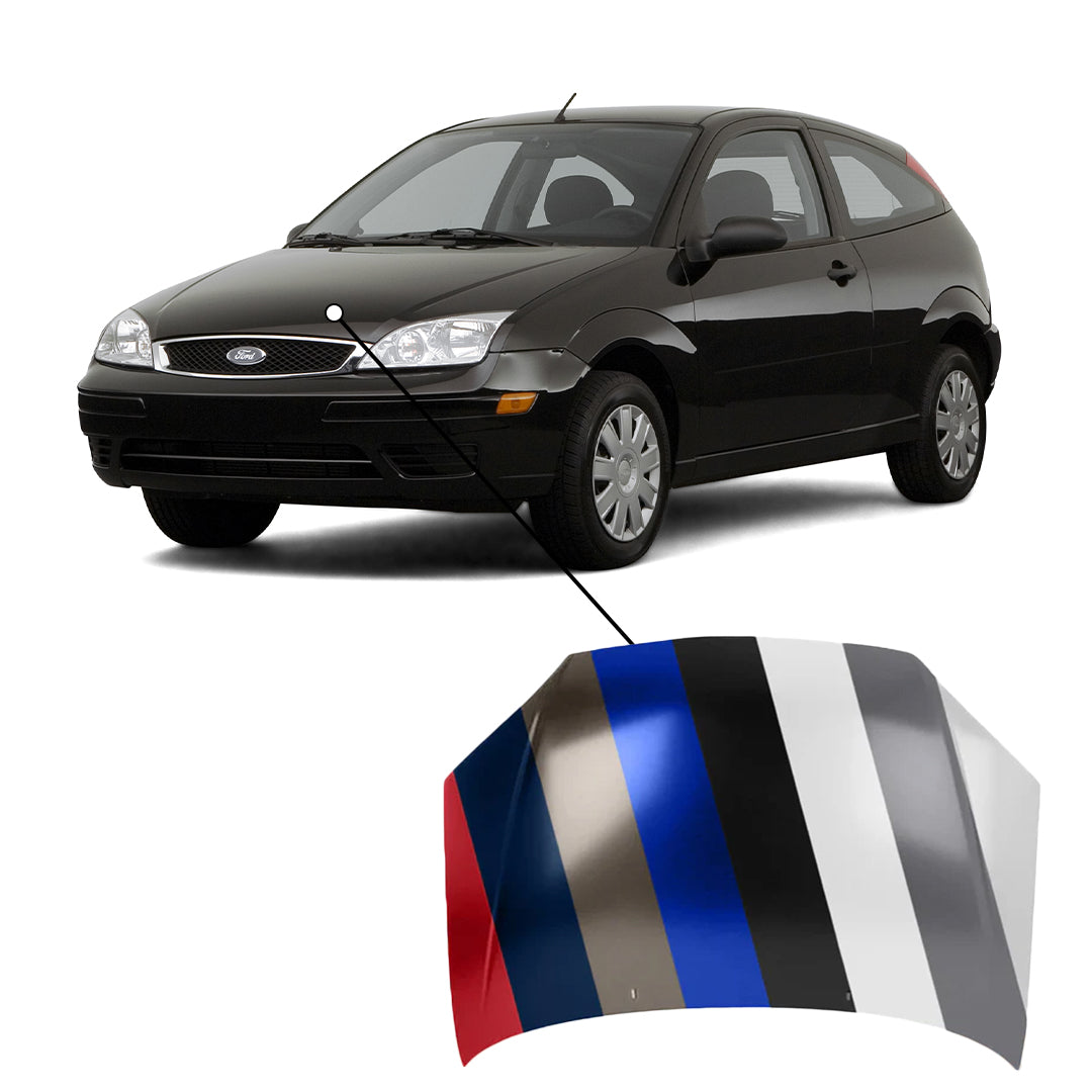 2005-2007 Ford Focus Hood - FO1230246 — Partify