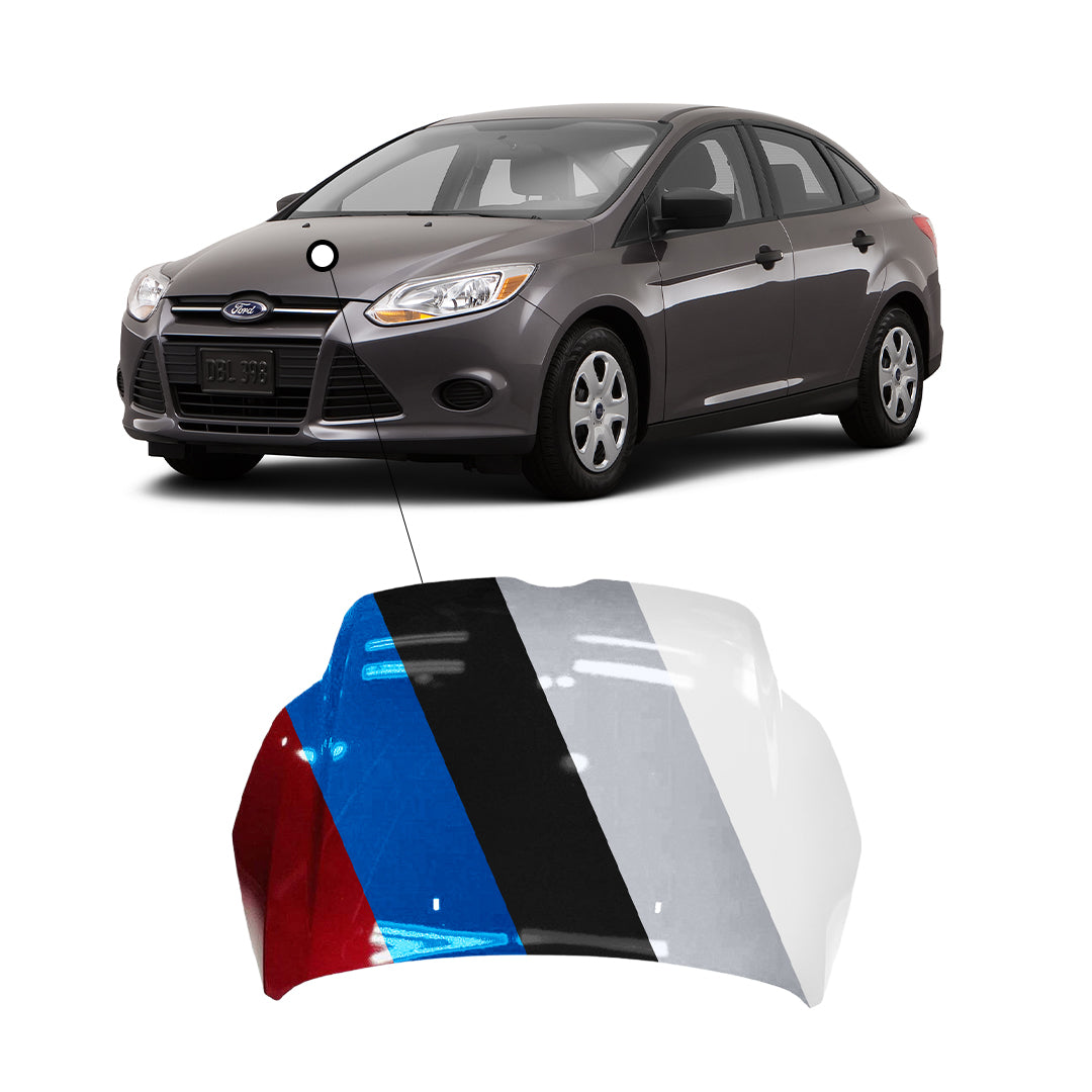 2012-2018 Ford Focus Hood - FO1230296 — Partify