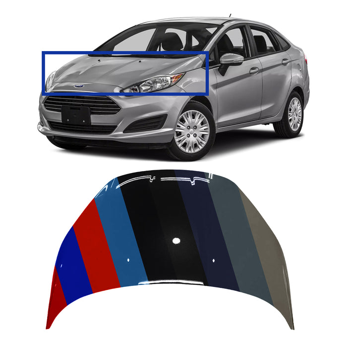 Ford Fiesta CAPA Certified Hood - FO1230305C