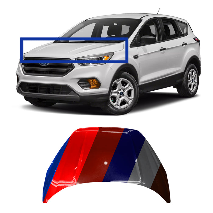 Ford Escape CAPA Certified Hood - FO1230318C