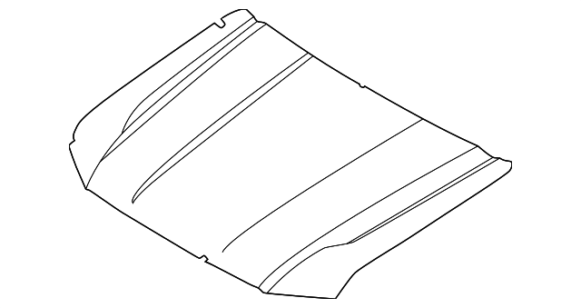 Ford Ranger Raptor/Aluminum Hood Panel Assembly Raptor - FO1230357