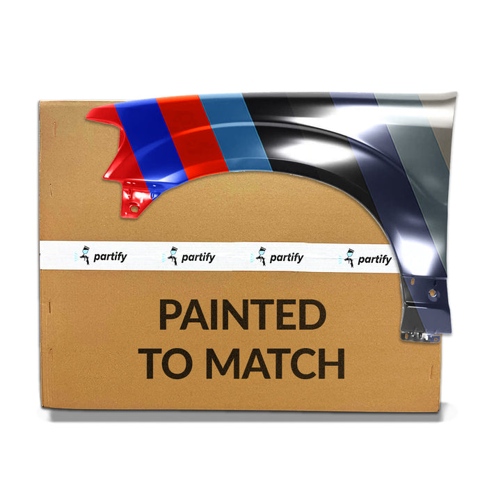 Ford Explorer Eddie Bauer/Limited/NBX/XLS/XLS Sport/XLT/XLT Sport Front Driver Side Fender Aluminum W/Wheel Opening Molding W/O Side Repeater Lamps - FO1240122