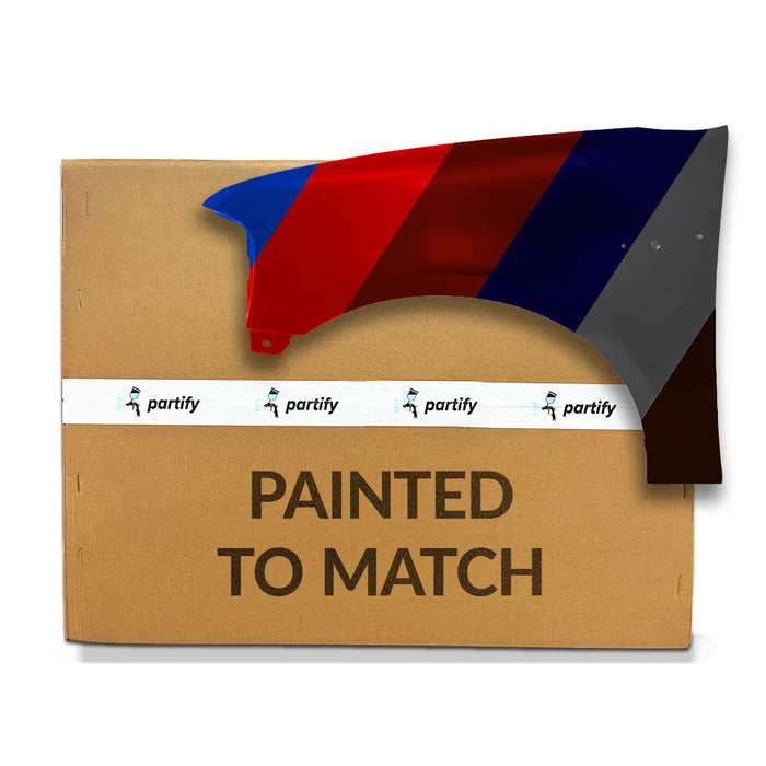 Ford F-150/Expedition OEM Driver Side Fender With Antenna Hole & Without Moulding Holes - 2L3Z16006BA