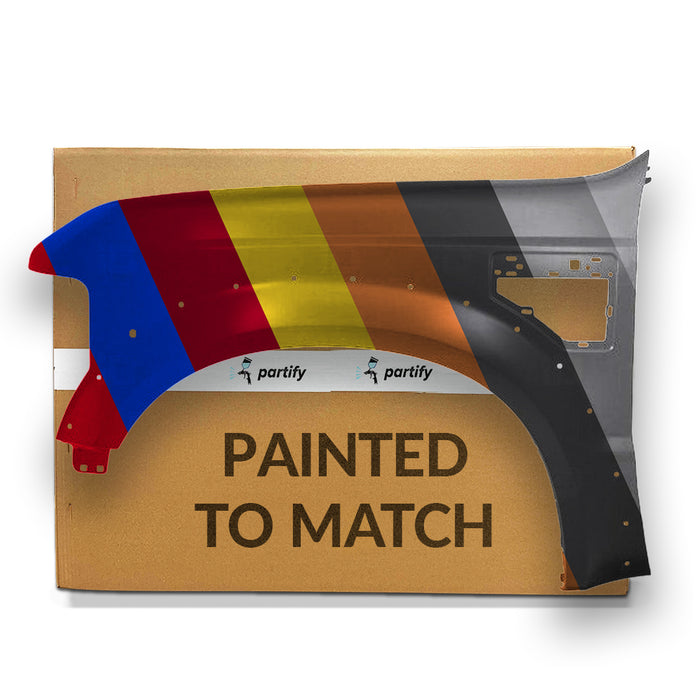 Ford F450 OEM Driver Side Fender With Molding Holes - 7C3Z16006B