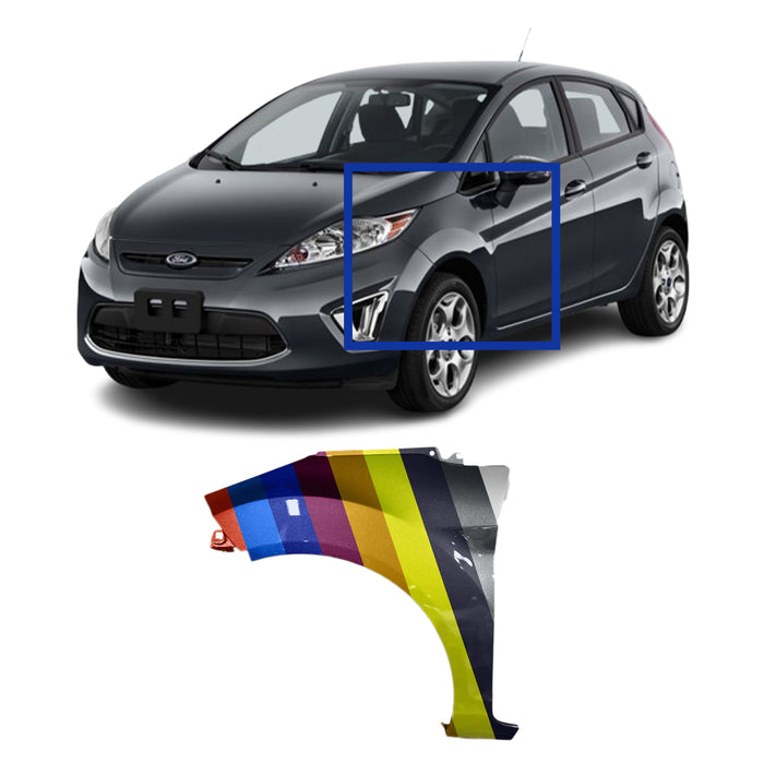 Ford Fiesta CAPA Certified Driver Side Fender - FO1240278C