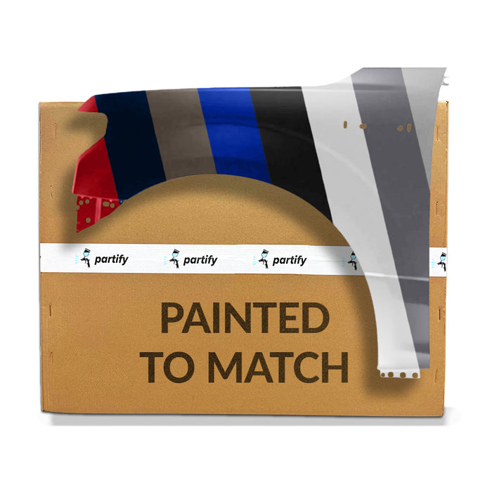 Ford F-150 Front Driver Side Fender W/O Wheel Opening Moulding Steel - FO1240308