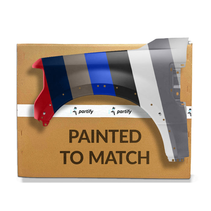 Ford F-250 Super Duty/F-350 Super Duty Front CAPA Certified Driver Side Fender W/Wheel Opening Moulding Steel - FO1240333C