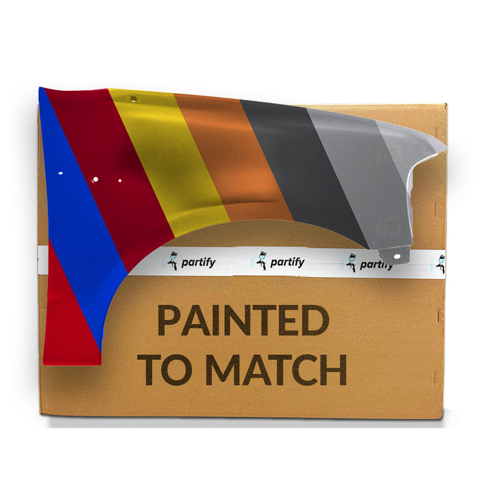 Ford F-150/Expedition OEM Passenger Side Fender With Antenna Hole & Without Moulding Holes - 2L3Z16005BA