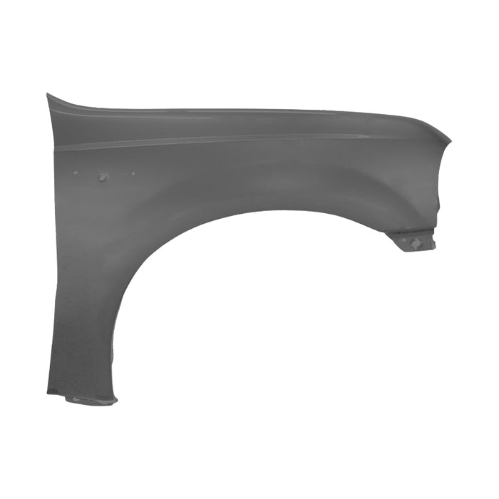Ford Superduty Passenger Side Fender Without Molding Holes - FO1241208