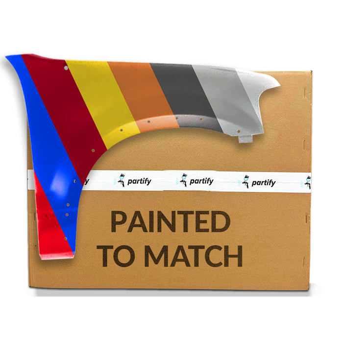 Ford Explorer Eddie Bauer/Limited/NBX/XLS/XLS Sport/XLT/XLT Sport Front CAPA Certified Passenger Side Fender Aluminum W/Wheel Opening Molding W/O Side Repeater Lamps - FO1241221C