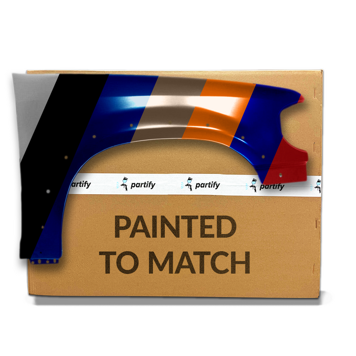 Guardabarros lateral del pasajero con orificios para molduras, certificado CAPA, para Ford Explorer XLS/Eddie Bauer/Limited - FO1241250C