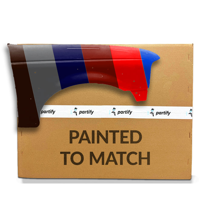 Guardabarros del lado del pasajero con certificación CAPA para Ford Ranger con orificios de ensanchamiento - FO1241256C